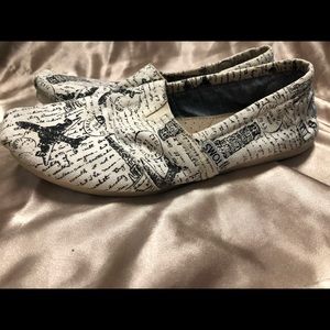 Travel Theme Print Toms